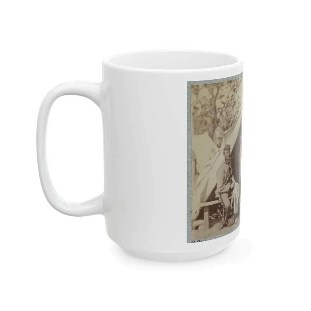 7th N.Y. State Militia, Camp Cameron, D.C., 1861 (U.S. Civil War) White Coffee Mug-Go Mug Yourself