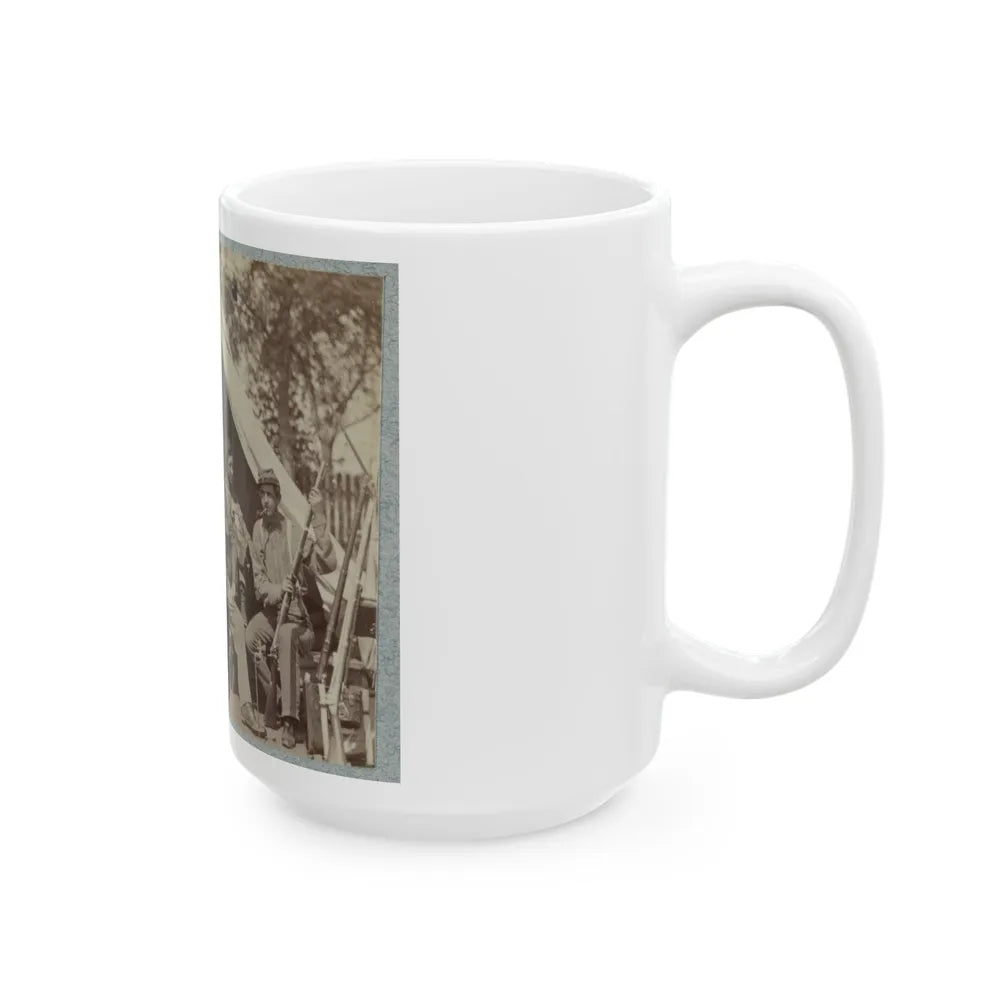 7th N.Y. State Militia, Camp Cameron, D.C., 1861 (U.S. Civil War) White Coffee Mug-Go Mug Yourself