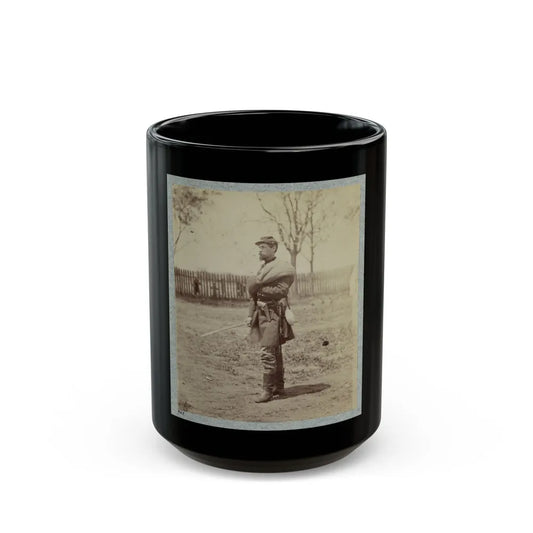 7th New York State Militia, Camp Cameron, D.C., 1861 001 (U.S. Civil War) Black Coffee Mug-15oz-Go Mug Yourself