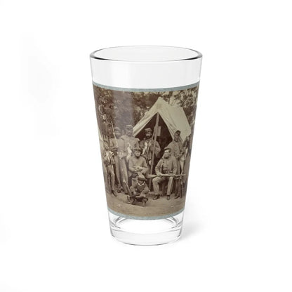 7th New York State Militia, Camp Cameron, D.C., 1861 001(2) (U.S. Civil War) Pint Glass 16oz-16oz-Go Mug Yourself