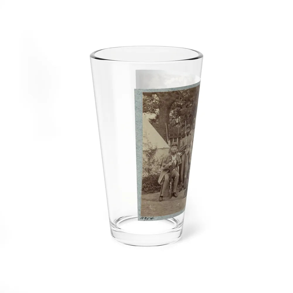 7th New York State Militia, Camp Cameron, D.C., 1861 001(2) (U.S. Civil War) Pint Glass 16oz-Go Mug Yourself