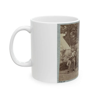 7th New York State Militia, Camp Cameron, D.C., 1861 001(2) (U.S. Civil War) White Coffee Mug-Go Mug Yourself