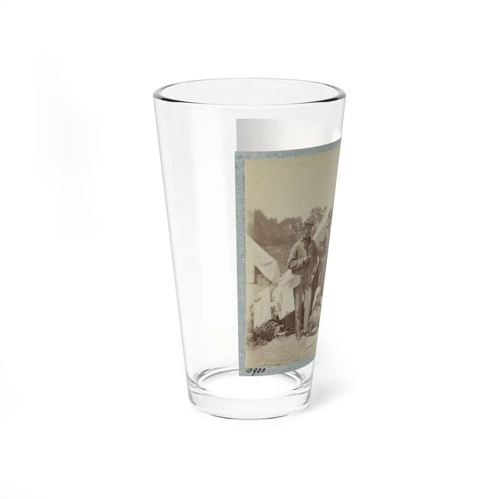 7th New York State Militia, Camp Cameron, D.C., 1861 002(2) (U.S. Civil War) Pint Glass 16oz-Go Mug Yourself