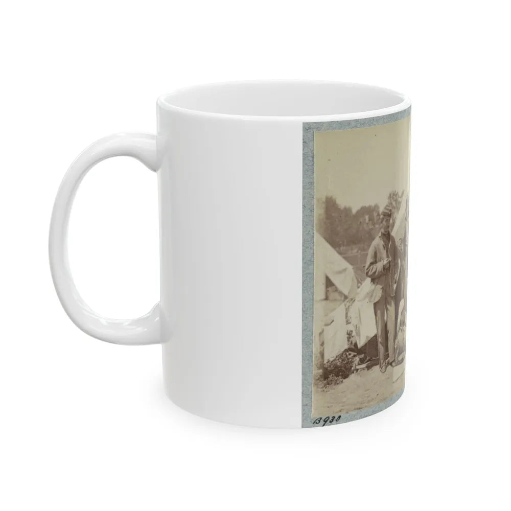 7th New York State Militia, Camp Cameron, D.C., 1861 002(2) (U.S. Civil War) White Coffee Mug-Go Mug Yourself