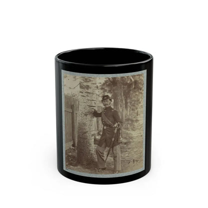 7th New York State Militia, Camp Cameron, D.C., 1861 003 (U.S. Civil War) Black Coffee Mug-11oz-Go Mug Yourself