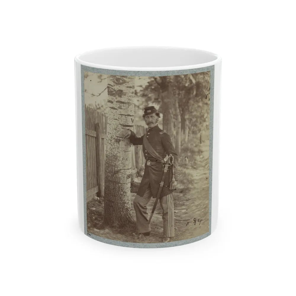 7th New York State Militia, Camp Cameron, D.C., 1861 003 (U.S. Civil War) White Coffee Mug-11oz-Go Mug Yourself