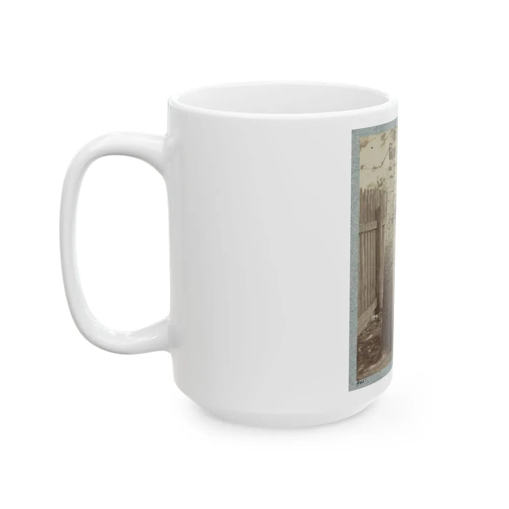 7th New York State Militia, Camp Cameron, D.C., 1861 003 (U.S. Civil War) White Coffee Mug-Go Mug Yourself