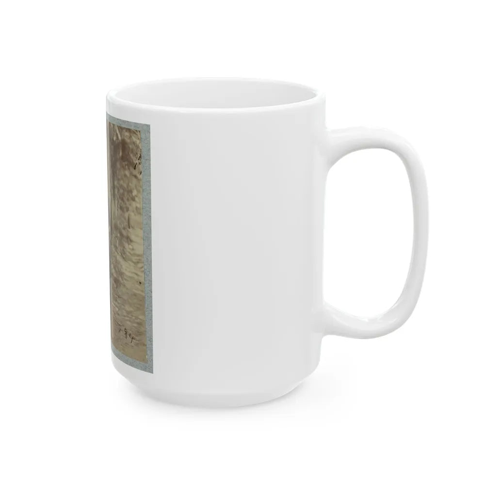 7th New York State Militia, Camp Cameron, D.C., 1861 003 (U.S. Civil War) White Coffee Mug-Go Mug Yourself