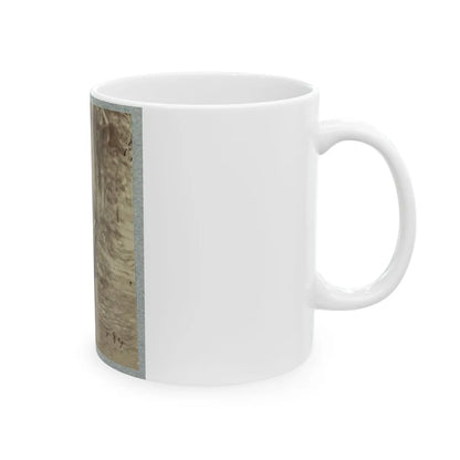 7th New York State Militia, Camp Cameron, D.C., 1861 003 (U.S. Civil War) White Coffee Mug-Go Mug Yourself