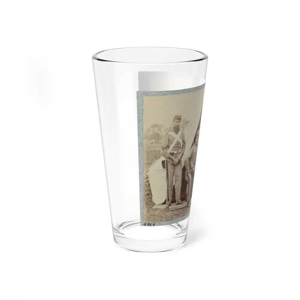 7th New York State Militia, Camp Cameron, D.C., 1861 003(2) (U.S. Civil War) Pint Glass 16oz-Go Mug Yourself