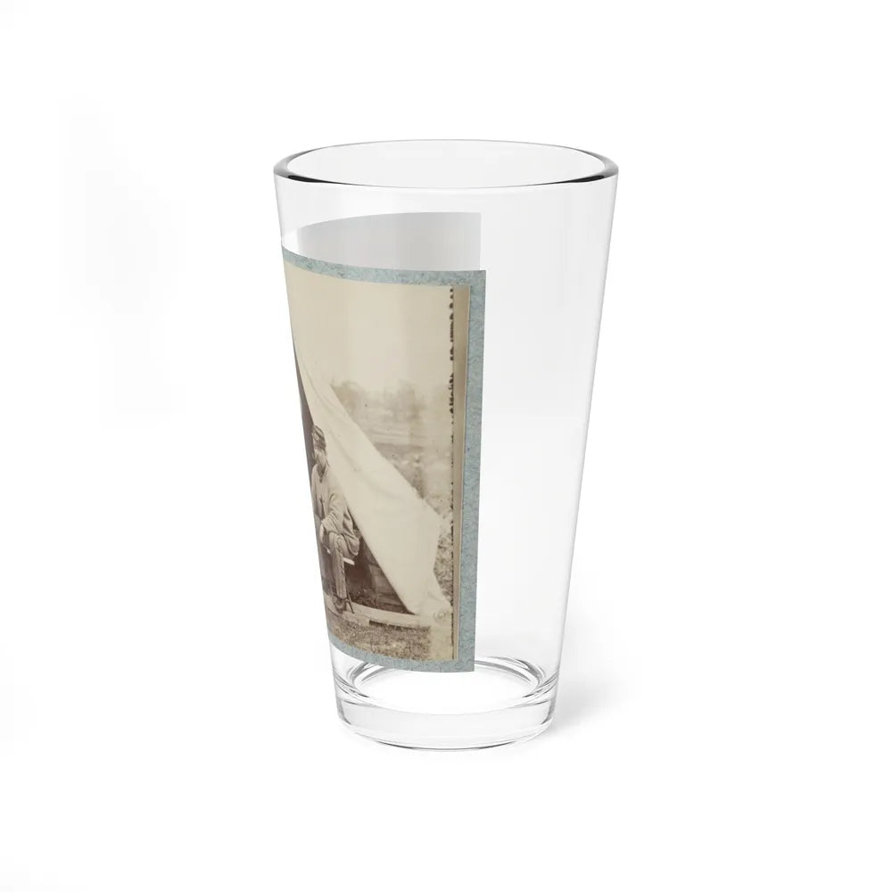 7th New York State Militia, Camp Cameron, D.C., 1861 003(2) (U.S. Civil War) Pint Glass 16oz-Go Mug Yourself