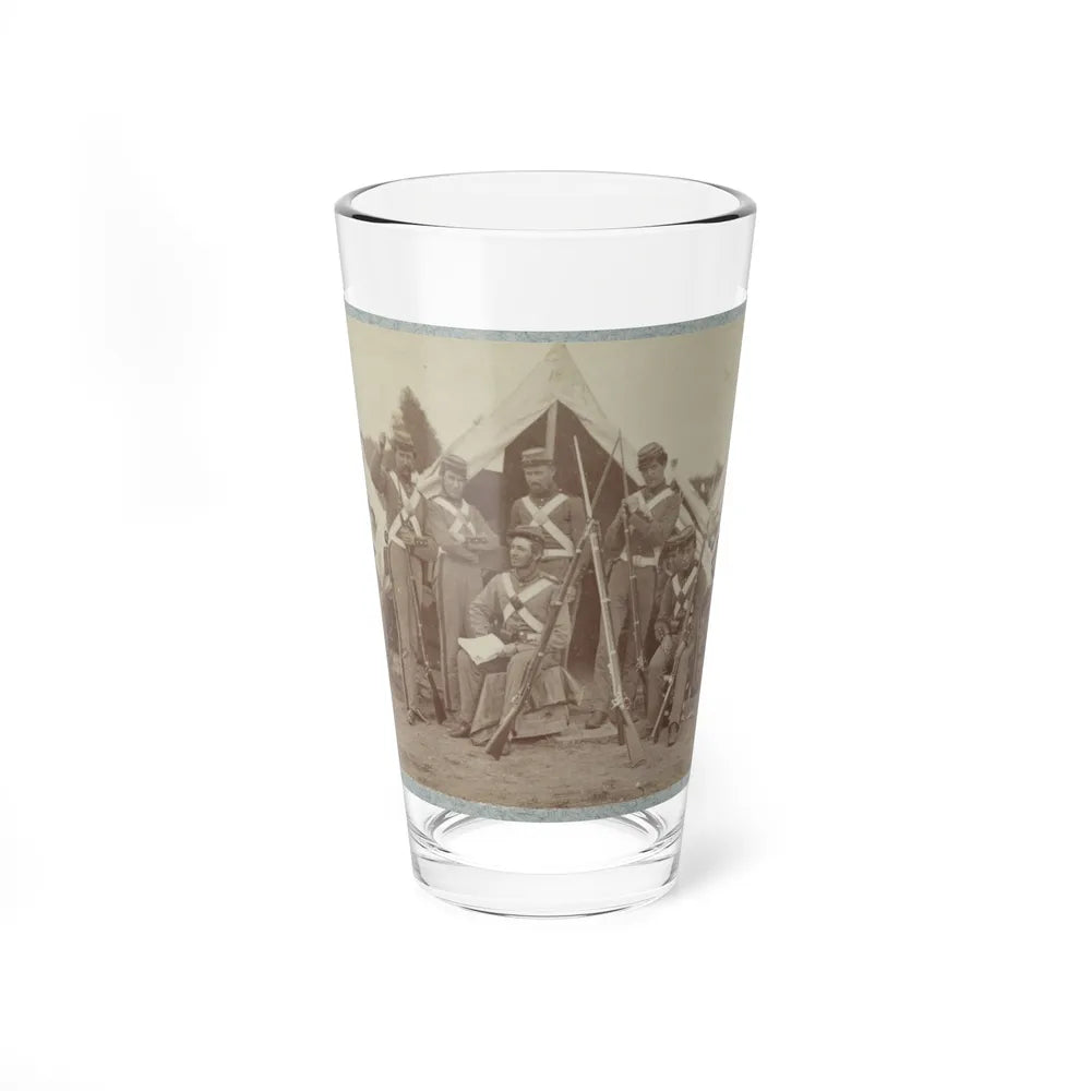 7th New York State Militia, Camp Cameron, D.C., 1861 004 (U.S. Civil War) Pint Glass 16oz-16oz-Go Mug Yourself