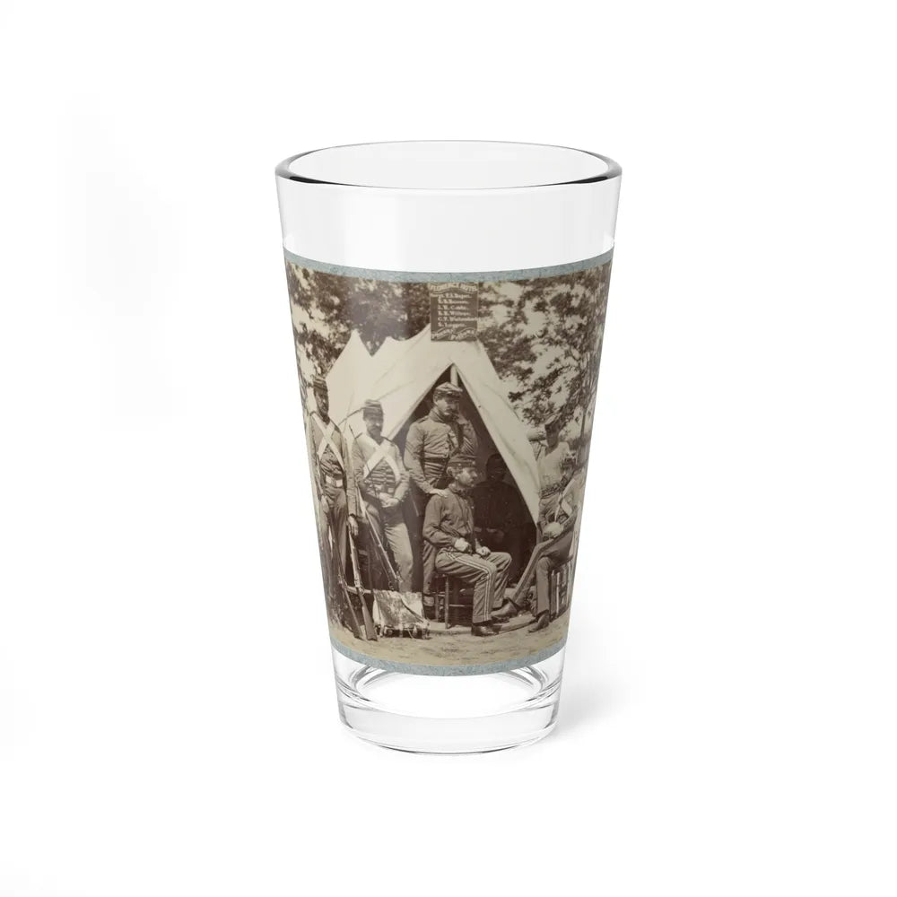 7th New York State Militia, Camp Cameron, D.C., 1861 005 (U.S. Civil War) Pint Glass 16oz-16oz-Go Mug Yourself