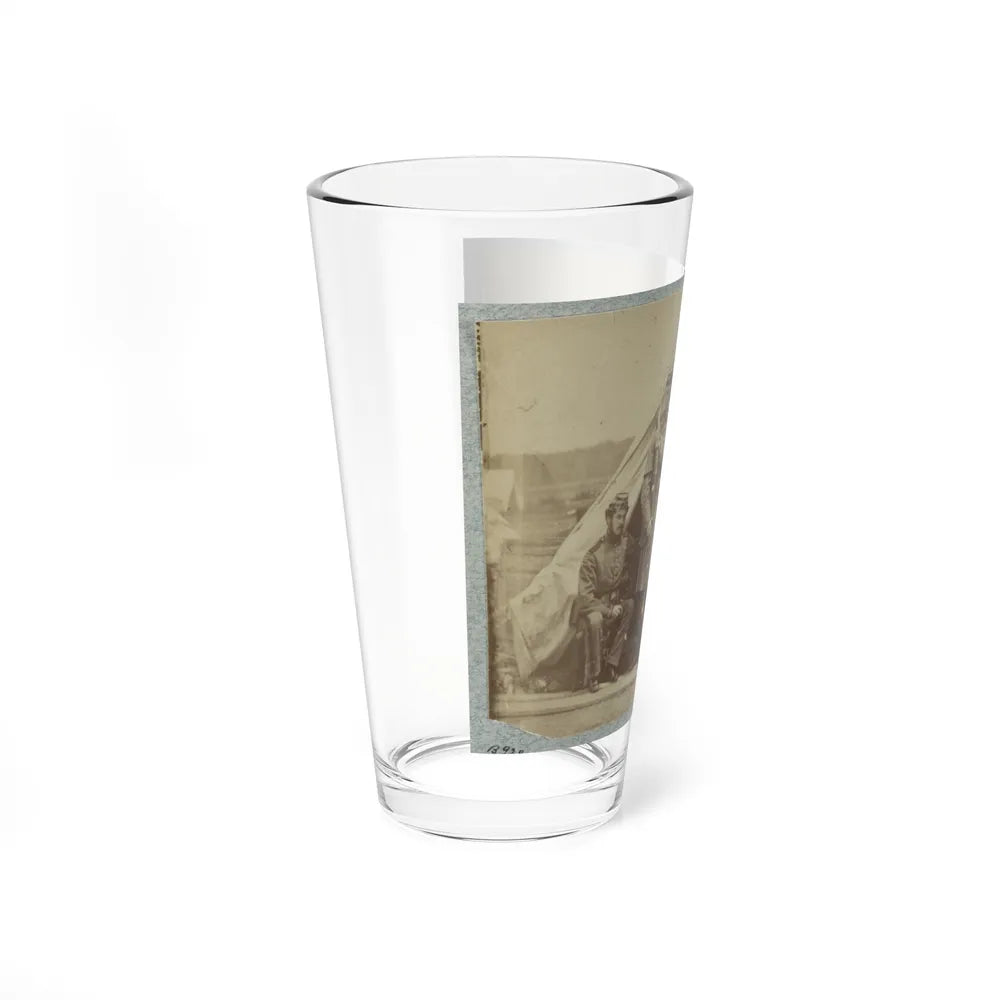 7th New York State Militia, Camp Cameron, D.C., 1861 006 (U.S. Civil War) Pint Glass 16oz-Go Mug Yourself