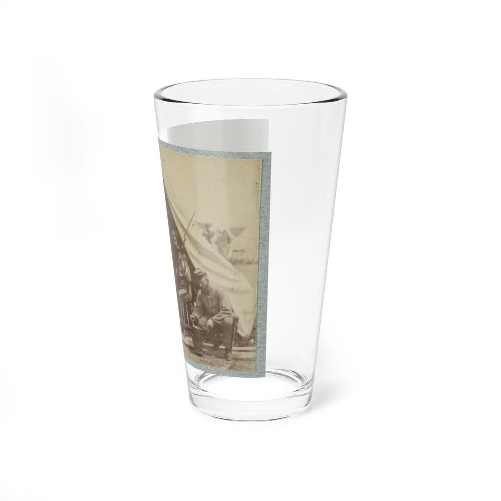 7th New York State Militia, Camp Cameron, D.C., 1861 006 (U.S. Civil War) Pint Glass 16oz-Go Mug Yourself