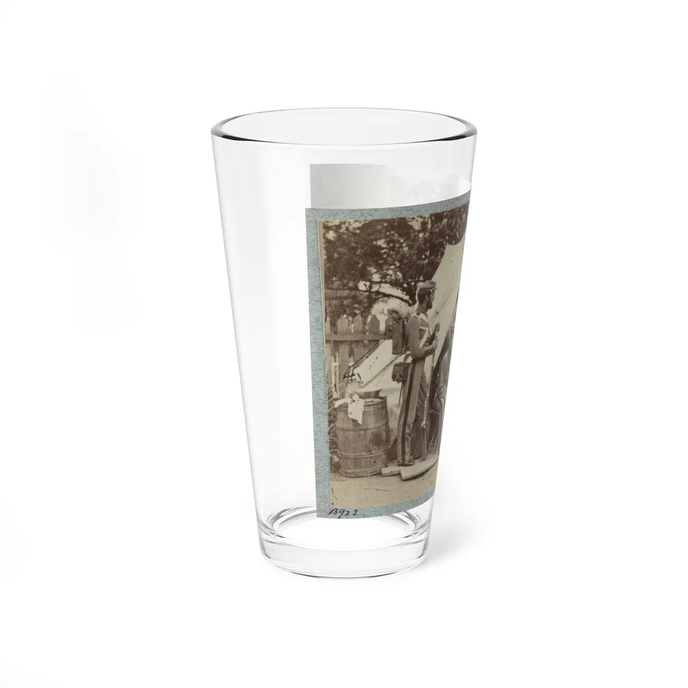 7th New York State Militia, Camp Cameron, D.C., 1861 007 (U.S. Civil War) Pint Glass 16oz-Go Mug Yourself