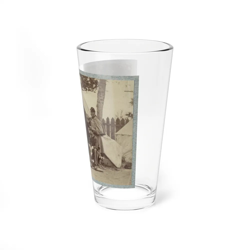 7th New York State Militia, Camp Cameron, D.C., 1861 007 (U.S. Civil War) Pint Glass 16oz-Go Mug Yourself