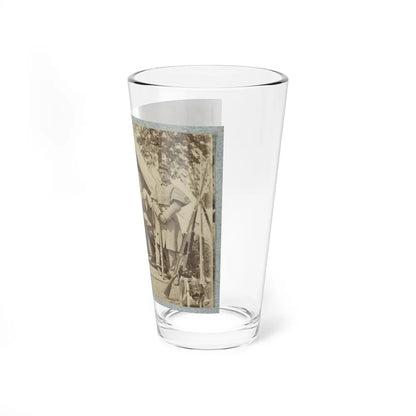 7th New York State Militia, Camp Cameron, D.C., 1861 009 (U.S. Civil War) Pint Glass 16oz-Go Mug Yourself