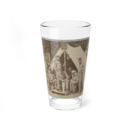 7th New York State Militia, Camp Cameron, D.C., 1861 011 (U.S. Civil War) Pint Glass 16oz-16oz-Go Mug Yourself