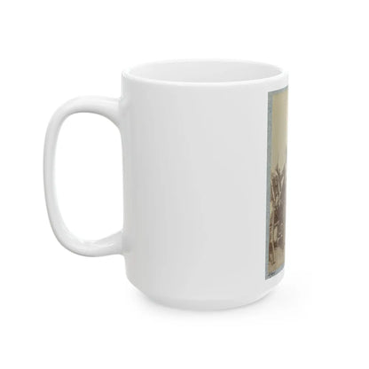 7th New York State Militia, Camp Cameron, D.C., 1861 015 (U.S. Civil War) White Coffee Mug-Go Mug Yourself