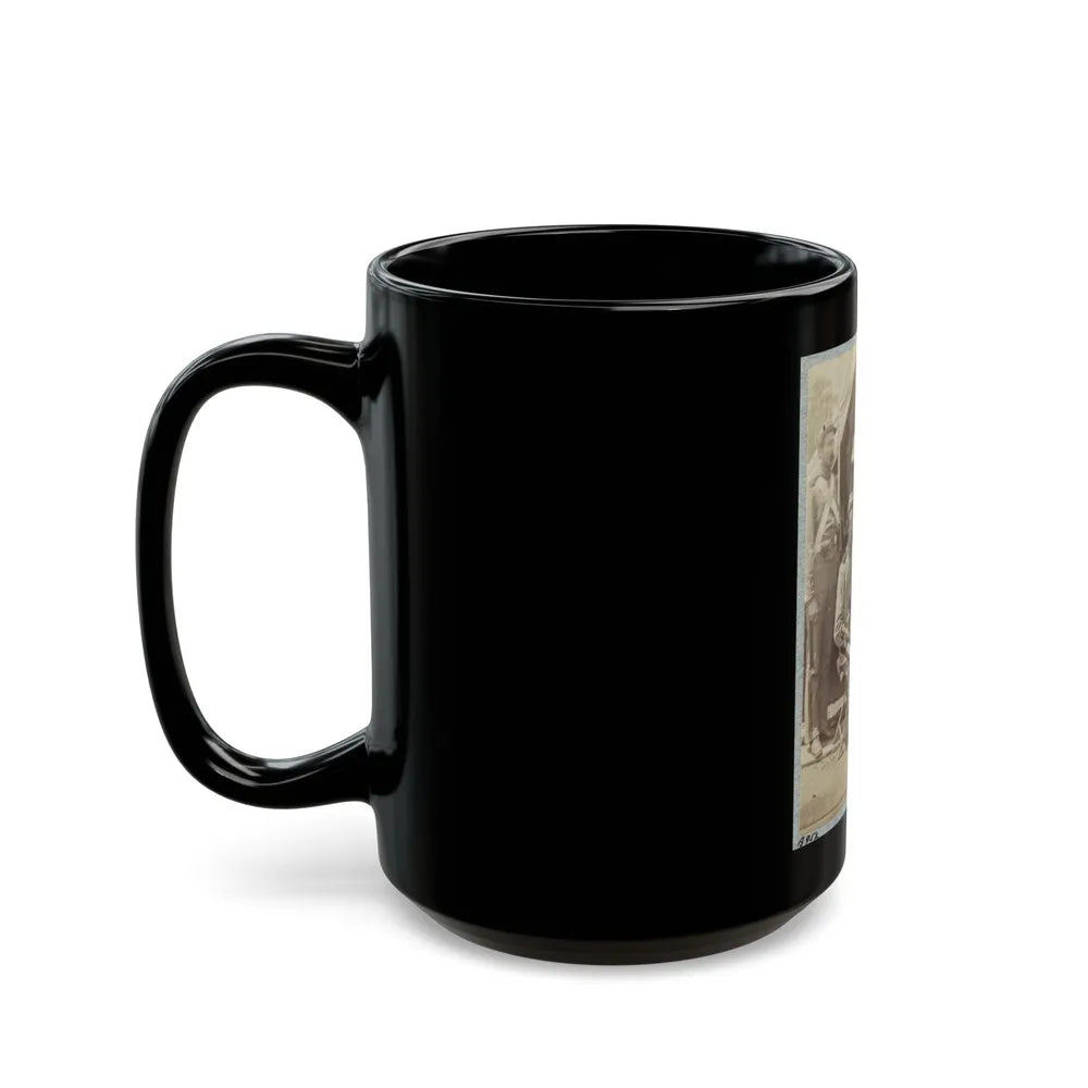 7th New York State Militia, Camp Cameron, D.C., 1861 016 (U.S. Civil War) Black Coffee Mug-Go Mug Yourself