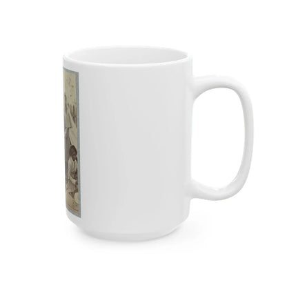 7th New York State Militia, Camp Cameron, D.C., 1861 016 (U.S. Civil War) White Coffee Mug-Go Mug Yourself