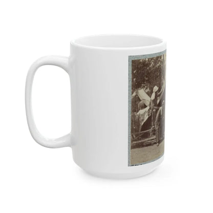 7th New York State Militia, Camp Cameron, D.C., 1861 017 (U.S. Civil War) White Coffee Mug-Go Mug Yourself