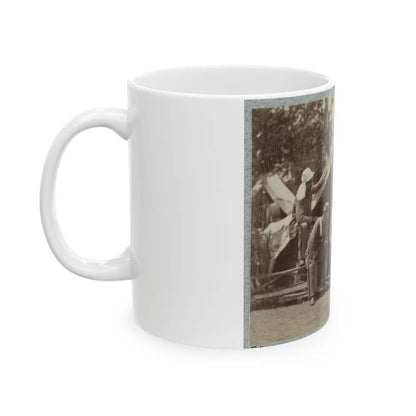 7th New York State Militia, Camp Cameron, D.C., 1861 017 (U.S. Civil War) White Coffee Mug-Go Mug Yourself