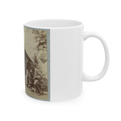 7th New York State Militia, Camp Cameron, D.C., 1861 017 (U.S. Civil War) White Coffee Mug-Go Mug Yourself