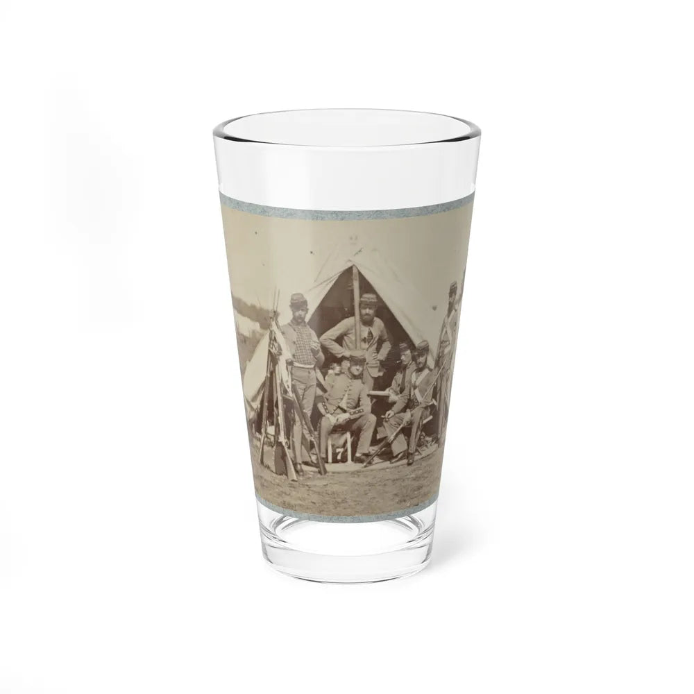 7th New York State Militia, Camp Cameron, D.C., 1861 022 (U.S. Civil War) Pint Glass 16oz-16oz-Go Mug Yourself