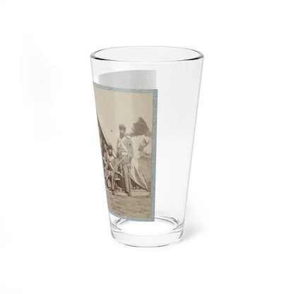 7th New York State Militia, Camp Cameron, D.C., 1861 022 (U.S. Civil War) Pint Glass 16oz-Go Mug Yourself