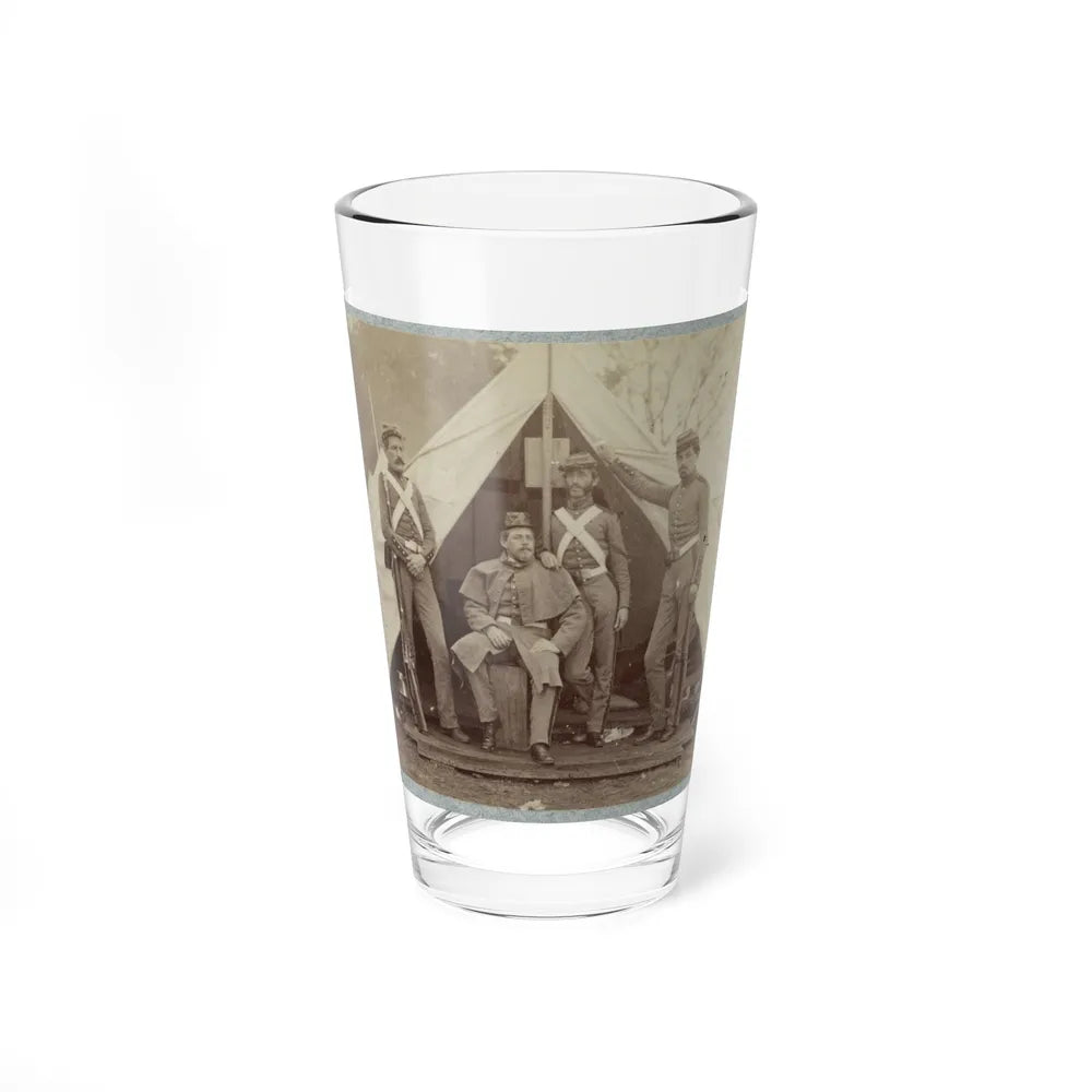 7th New York State Militia, Camp Cameron, D.C., 1861 023 (U.S. Civil War) Pint Glass 16oz-16oz-Go Mug Yourself