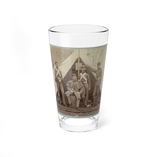 7th New York State Militia, Camp Cameron, D.C., 1861 023 (U.S. Civil War) Pint Glass 16oz-16oz-Go Mug Yourself