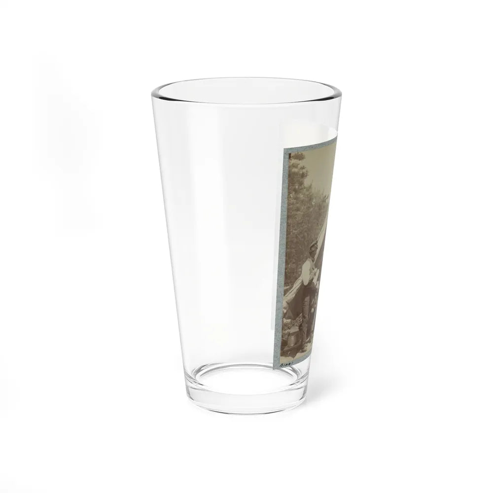 7th New York State Militia, Camp Cameron, D.C., 1861 026 (U.S. Civil War) Pint Glass 16oz-Go Mug Yourself