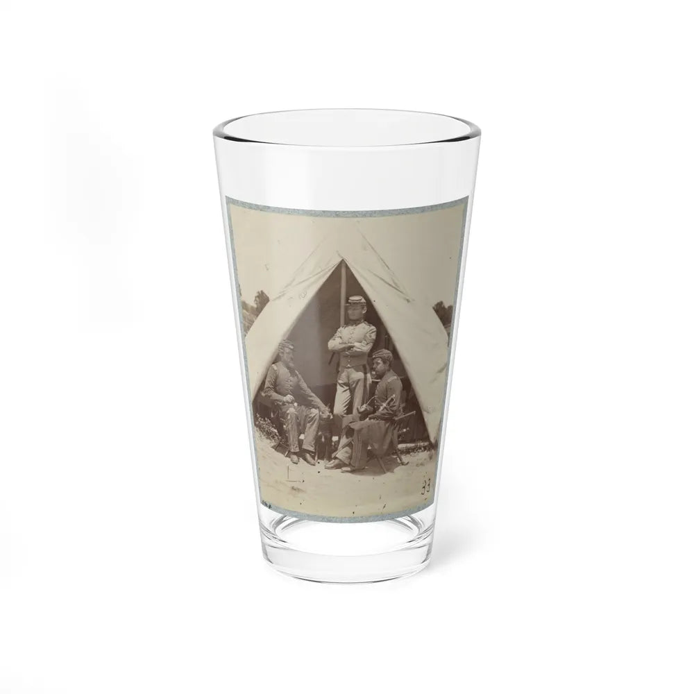 7th New York State Militia, Camp Cameron, D.C., 1861 027 (U.S. Civil War) Pint Glass 16oz-16oz-Go Mug Yourself