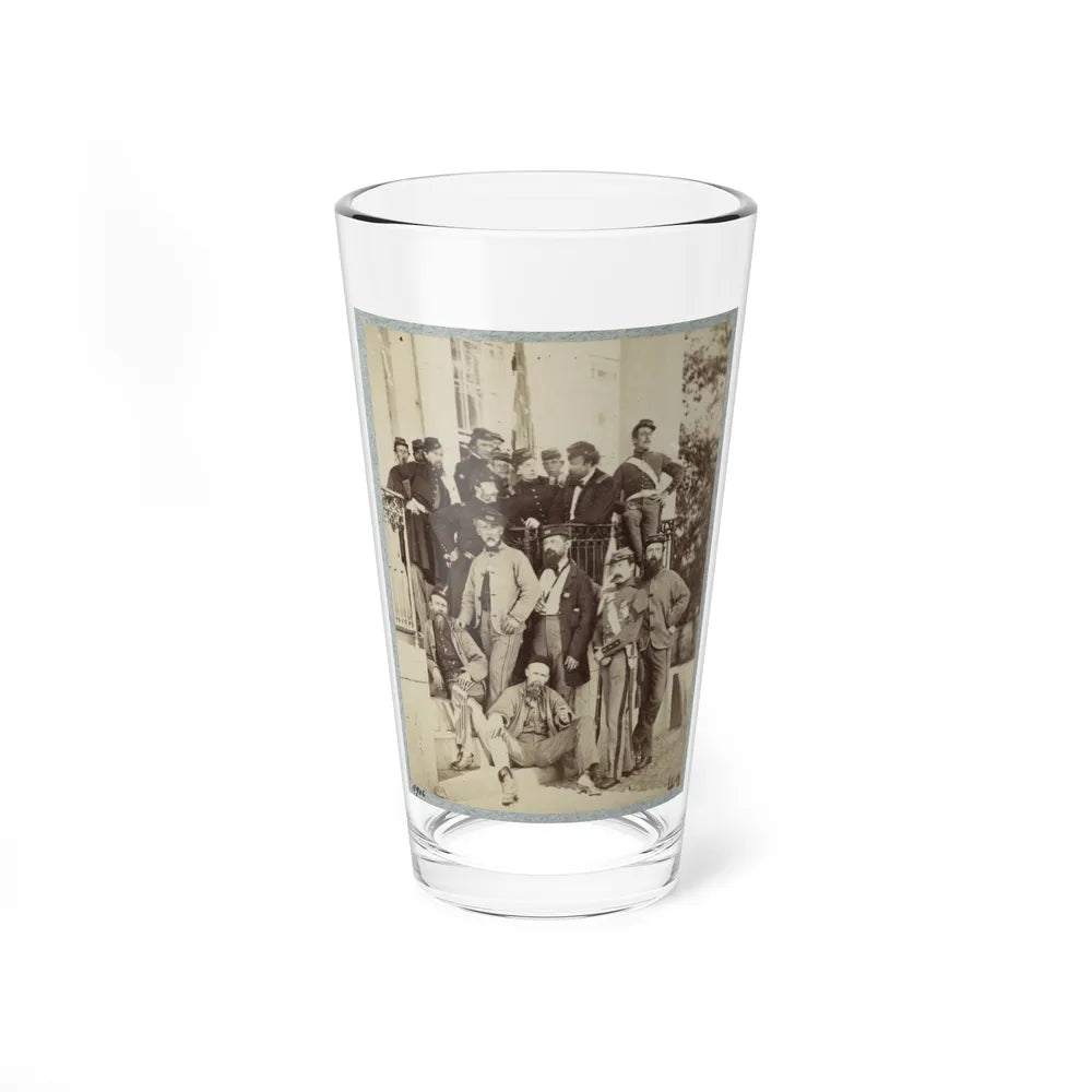 7th New York State Militia, Camp Cameron, D.C., 1861 028 (U.S. Civil War) Pint Glass 16oz-16oz-Go Mug Yourself