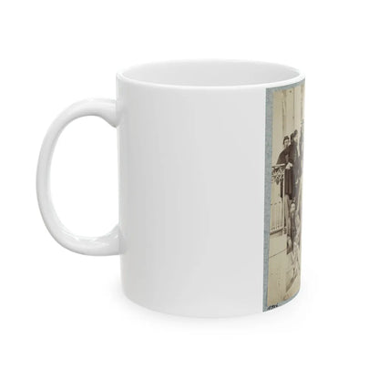 7th New York State Militia, Camp Cameron, D.C., 1861 028 (U.S. Civil War) White Coffee Mug-Go Mug Yourself