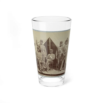 7th New York State Militia, Camp Cameron, D.C., 1861 029 (U.S. Civil War) Pint Glass 16oz-16oz-Go Mug Yourself