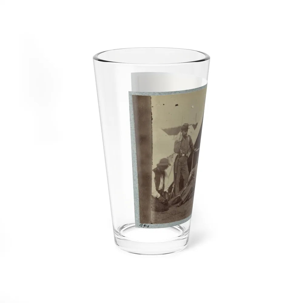 7th New York State Militia, Camp Cameron, D.C., 1861 030 (U.S. Civil War) Pint Glass 16oz-Go Mug Yourself