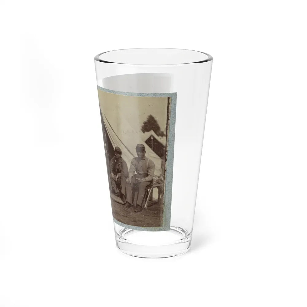 7th New York State Militia, Camp Cameron, D.C., 1861 030 (U.S. Civil War) Pint Glass 16oz-Go Mug Yourself