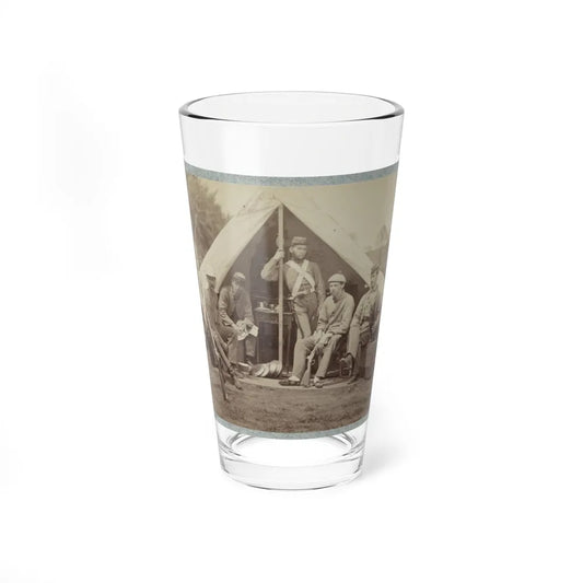 7th New York State Militia, Camp Cameron, D.C., 1861 034 (U.S. Civil War) Pint Glass 16oz-16oz-Go Mug Yourself