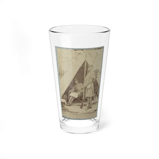 7th New York State Militia, Camp Cameron, D.C., 1861 038 (U.S. Civil War) Pint Glass 16oz-16oz-Go Mug Yourself