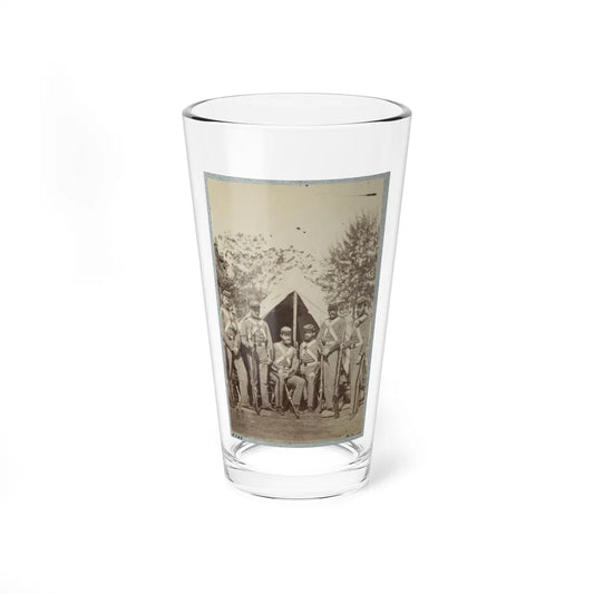 7th New York State Militia, Camp Cameron, D.C., 1861 039 (U.S. Civil War) Pint Glass 16oz-16oz-Go Mug Yourself