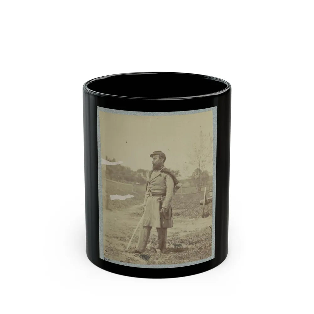 7th New York State Militia, Camp Cameron, D.C., 1861 (U.S. Civil War) Black Coffee Mug-11oz-Go Mug Yourself