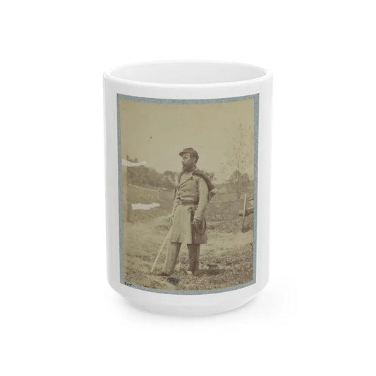 7th New York State Militia, Camp Cameron, D.C., 1861 (U.S. Civil War) White Coffee Mug-15oz-Go Mug Yourself