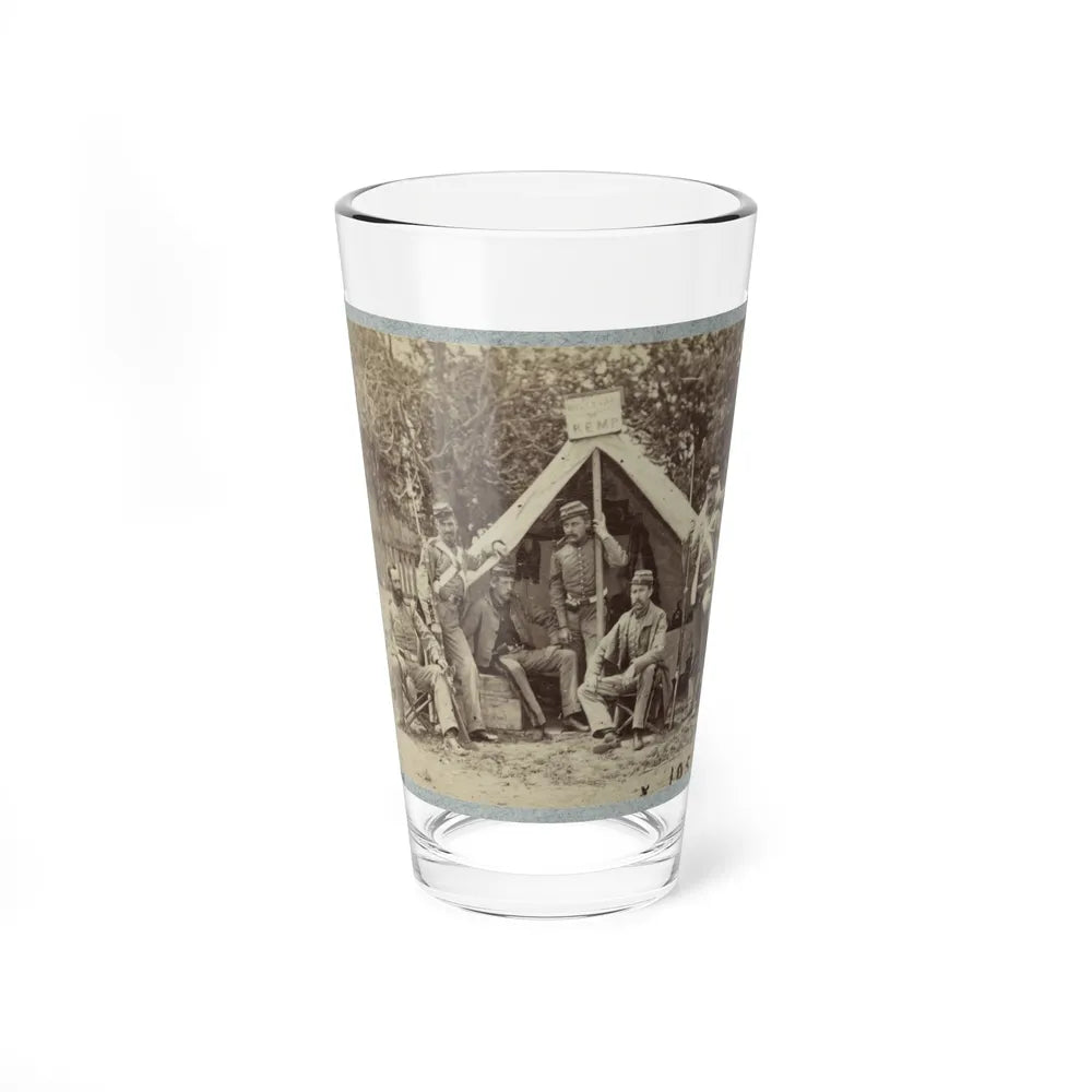 7th New York State Militia, Camp Cameron, D.C., 1861(2) (U.S. Civil War) Pint Glass 16oz-16oz-Go Mug Yourself