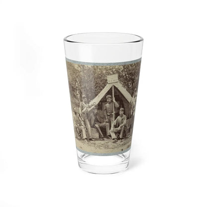 7th New York State Militia, Camp Cameron, D.C., 1861(2) (U.S. Civil War) Pint Glass 16oz-16oz-Go Mug Yourself