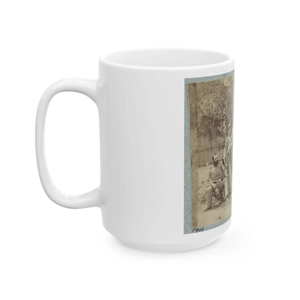 7th New York State Militia, Camp Cameron, D.C., 1861(2) (U.S. Civil War) White Coffee Mug-Go Mug Yourself