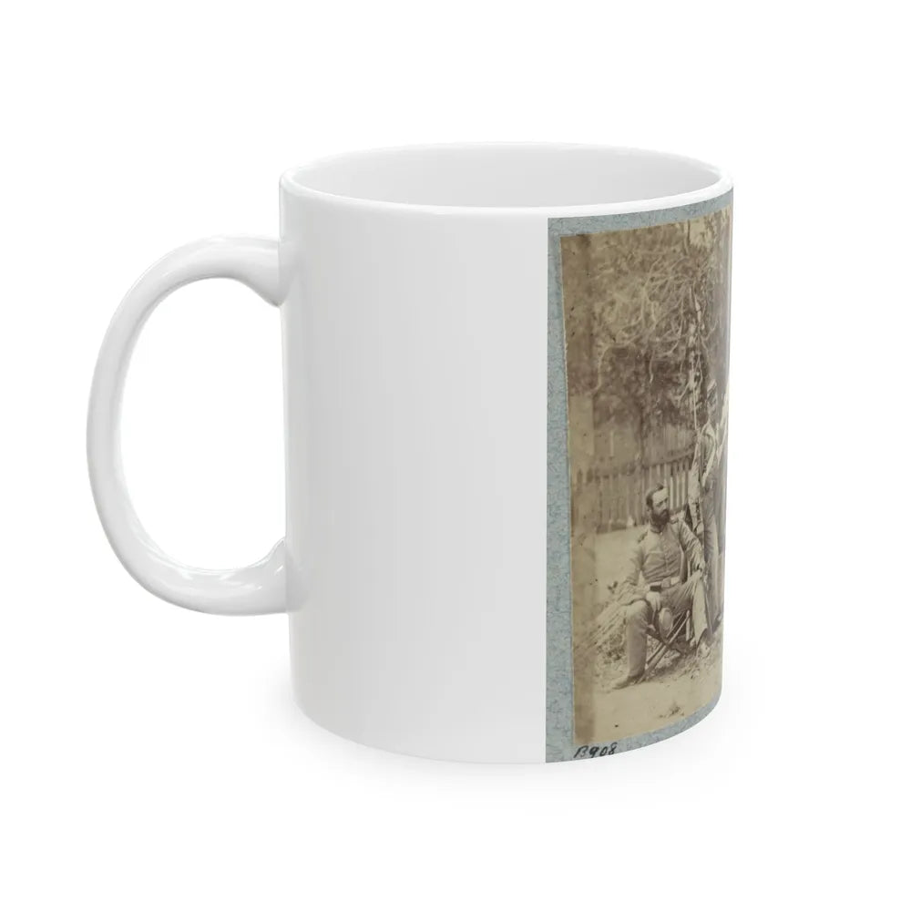 7th New York State Militia, Camp Cameron, D.C., 1861(2) (U.S. Civil War) White Coffee Mug-Go Mug Yourself