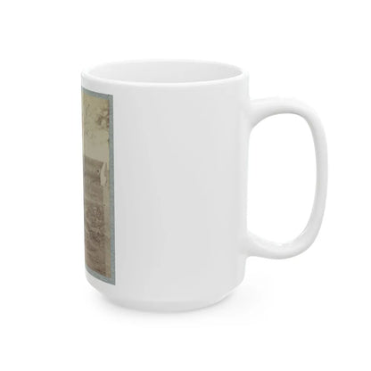 7th New York State Militia, Camp Cameron, D.C., 1861. (U.S. Civil War) White Coffee Mug-Go Mug Yourself